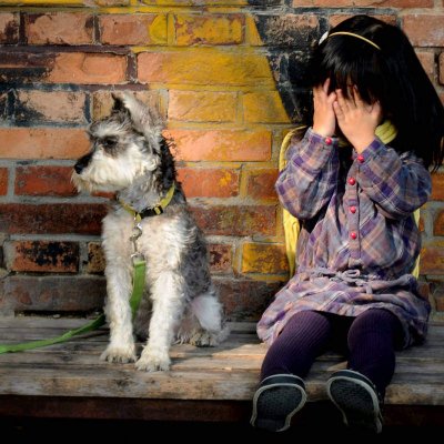 Beiging-girl-and-dog Photographs by Guy Woodland guy woodland is a photographer, publisher and web designer based in gloucestershire © Guy Woodland 2018